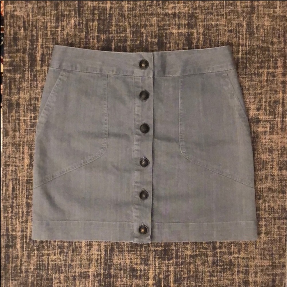 rag & bone denim mini skirt size 4